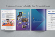 Business Conference Program Book, a Brochure Template by Oshin Design (Thumbnail 2 of 6)