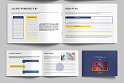 Workbook Planner Template Landscape, a Stationery Template by MightyDesign (Thumbnail 6 of 9)