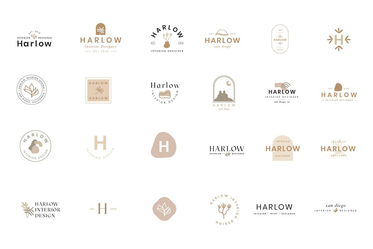 Ultimate Modern Logo Bundle, a Branding & Logo Template by Forth and Wild (Photo 4 of 21)