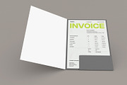 White Minimal Invoice, a Stationery Template by Neermana (Thumbnail 2 of 4)