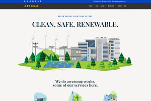 ET Solar - Energy WP Theme