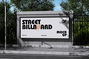 Street Billboard Mockup Bundle Set, an Advertising Mockup by Rielismee (Thumbnail 2 of 5)