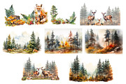 Watercolour Animals and plants, an Animal Illustration by AkvarelRiver (Thumbnail 14 of 16)