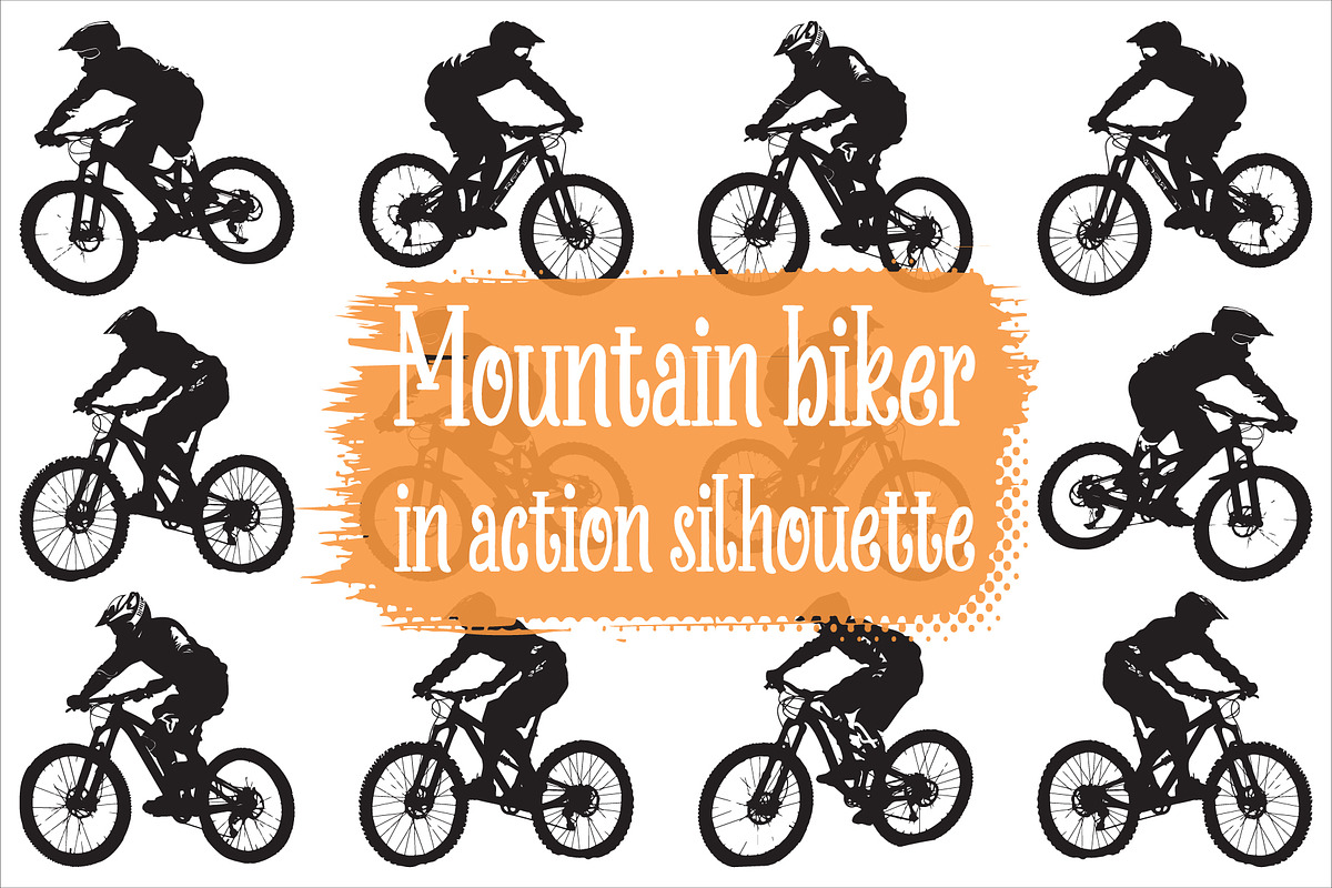 Adventure Cycling Silhouette, an Illustration by BIPLOB EXPERT