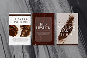 Beauty Blogger Pinterest Templates, a Social Media Template by Blush Created (Thumbnail 9 of 9)