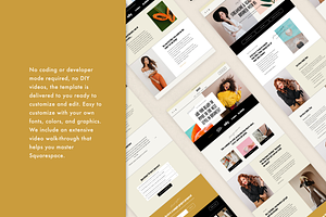 Squarespace Template: Identity