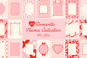Romantic Frames Pack, an Object Graphic by ElenKoss (Thumbnail 1 of 5)