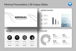 Minimal Keynote Template, a Presentation Template by Design Vault