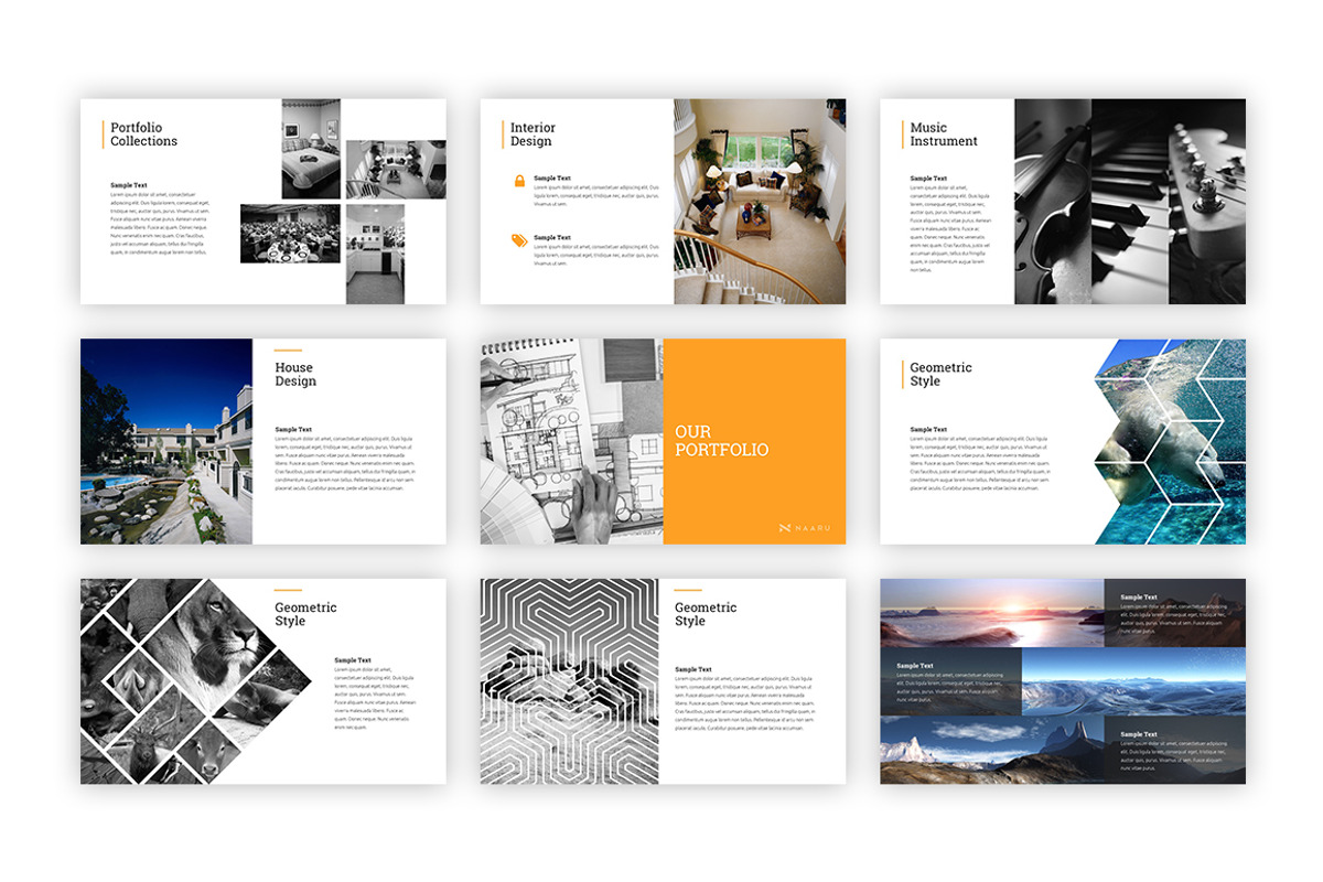 Naaru - PowerPoint Template, a Presentation Template by everslide (Photo 6 of 8)