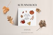 Cozy Autumn Fall Halloween Graphics, a Seasonal Illustration by Grace Noboa Illustrations (Thumbnail 5 of 7)