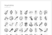 Fruits & Vegetables + Badges, an Outline Icon by Uniko Studio (Thumbnail 7 of 12)
