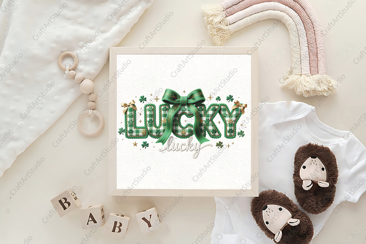 Lucky St. Patrick's Day Png, an Illustration by CraftArtStudio (Photo 4 of 4)