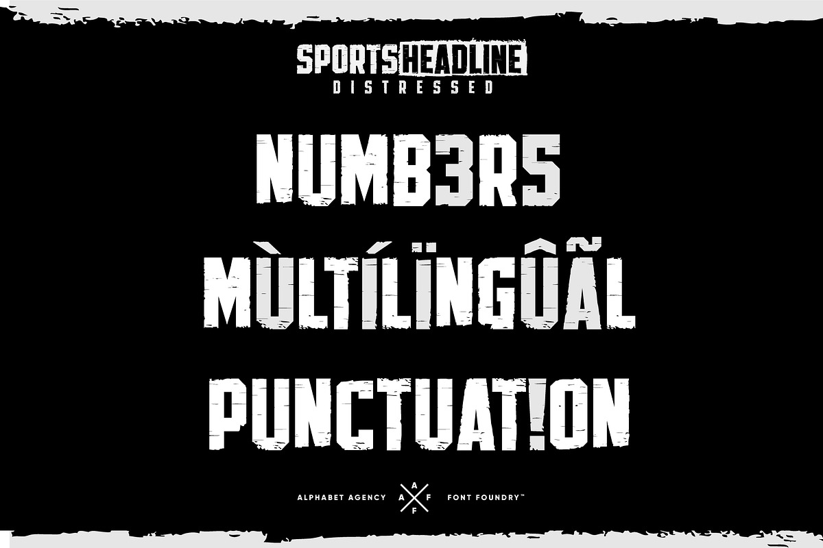 SPORTS HEADLINE DISTRESSED BUNDLE preview 5