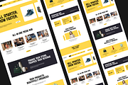 Figma E-commerce Management Template, a Landing Page Template by Musara (Thumbnail 3 of 5)