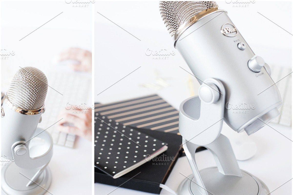 Podcaster Styled Photo Bundle, a Cups & Container Mockup by Rosemary Watson | Stock (Photo 6 of 8)