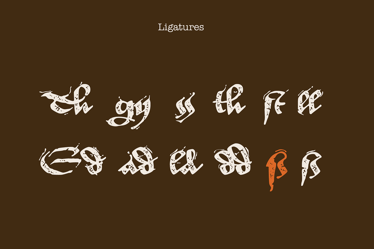 Valerius Elegant Blackletter Script, a Blackletter Font by kaer_shop (Photo 11 of 13)