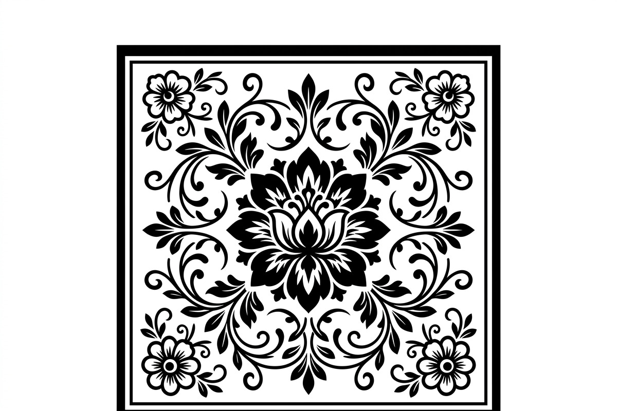 50 Elegant Floral Ornament Bundle, a Decorative Illustration by Amazin_art (Photo 17 of 38)