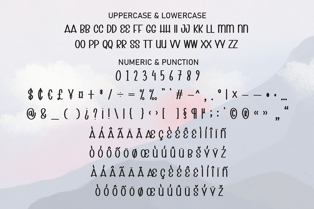 Mountain Handmade | Script Font, a Script Font by Scratchones (Photo 7 of 8)