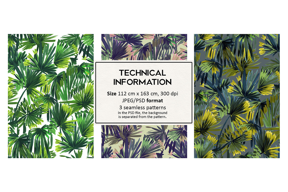 Tropical floral patterns set, a Pattern Graphic by emeraldthue (Photo 21 of 28)