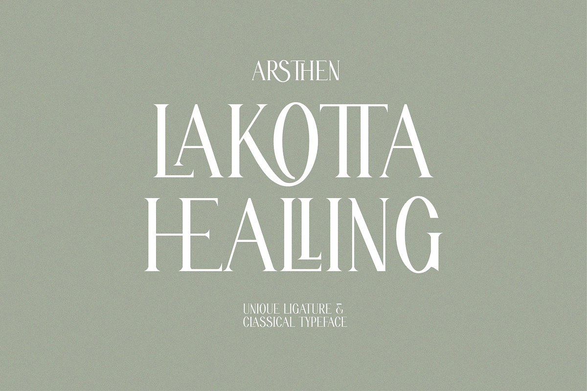 ARSTHEN Ligature Serif Typeface, a Serif Font by Alfinart (Photo 4 of 10)