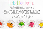 Lucky Lisp // Organic Font Family, a Sans Serif Font by by Masselyn (Thumbnail 7 of 8)