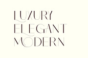 Monic - Modern Ligature Font, a Sans Serif Font by suhadidesign (Thumbnail 5 of 11)