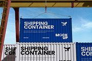 Shipping Container Mockup, a Cups & Container Mockup by Rielismee (Thumbnail 5 of 5)