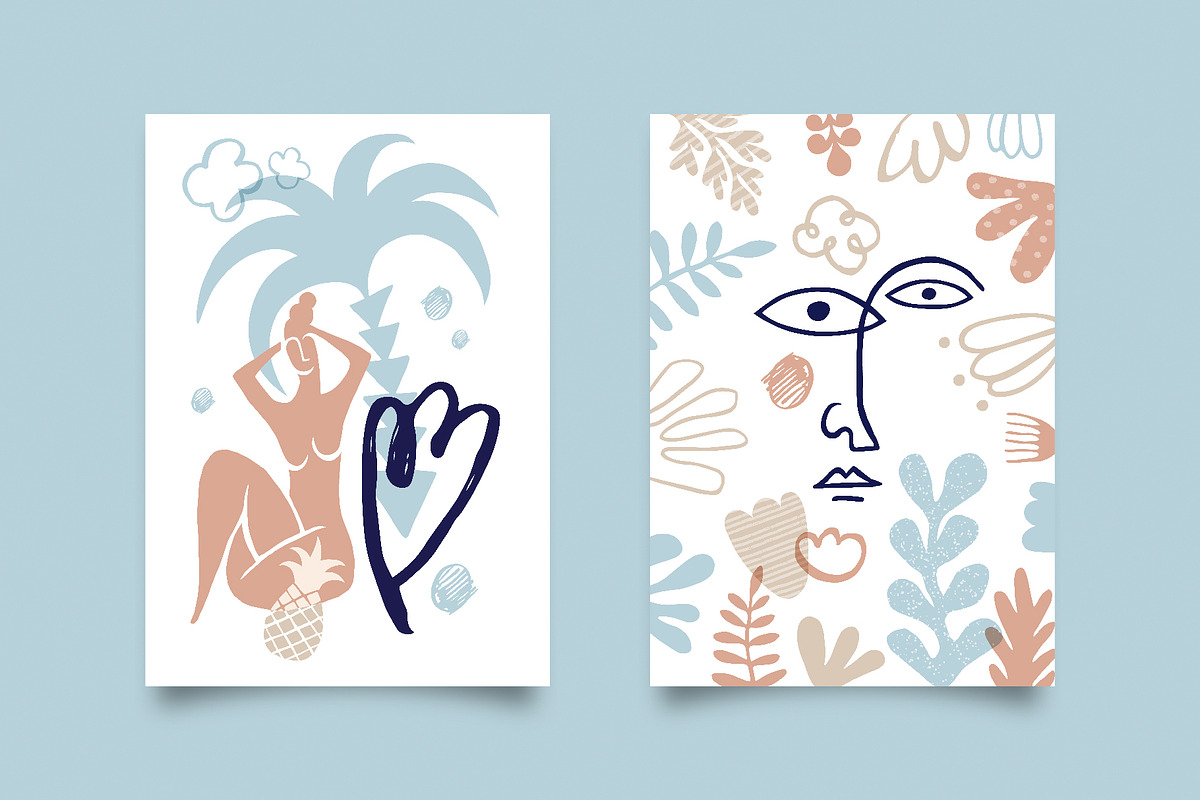 Boho & Abstract Doodles, a Person Illustration by Paulina Sara Design (Photo 23 of 23)