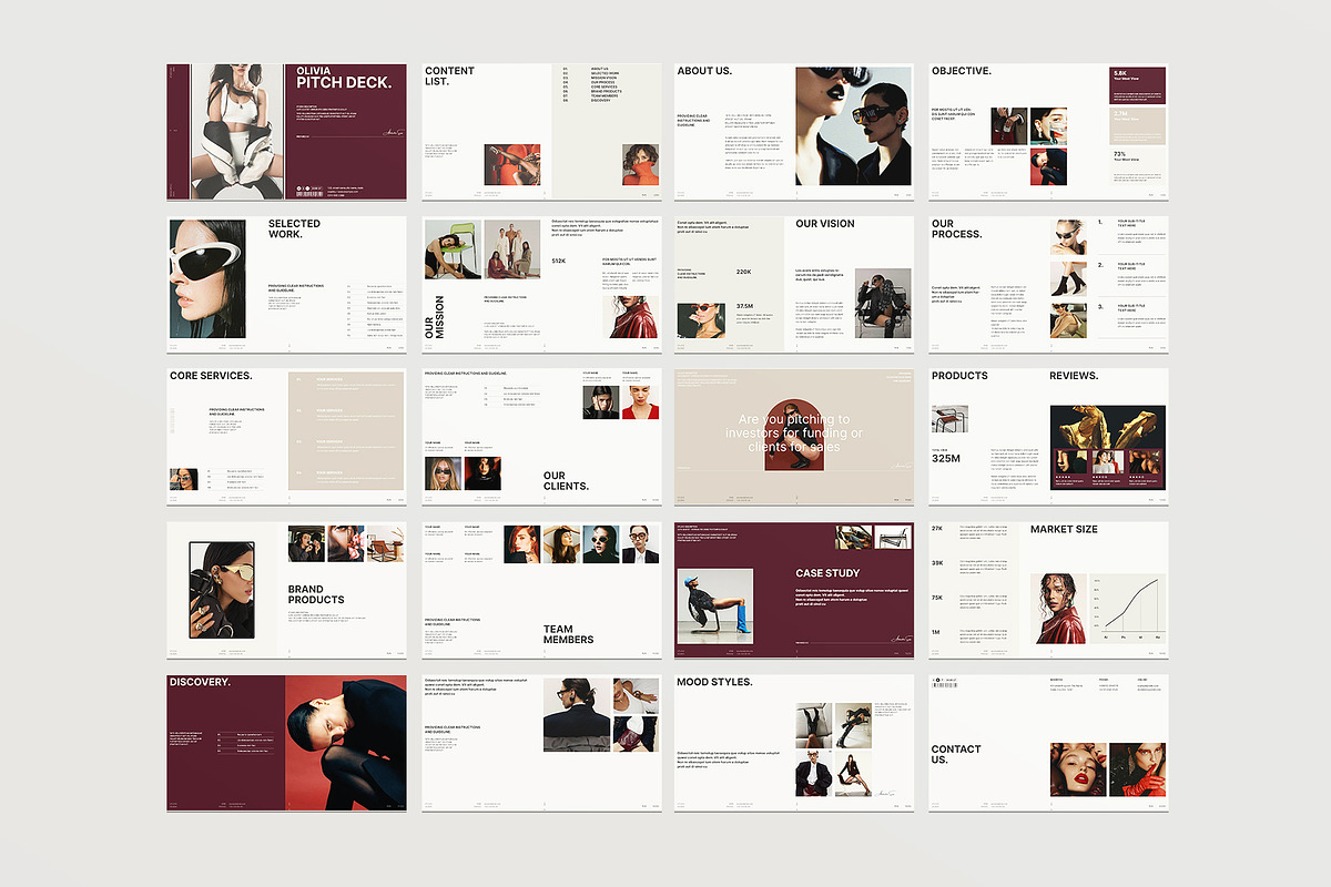 Pitch Deck Presentation Template, a Presentation Template by Laycraft Studio (Photo 9 of 9)