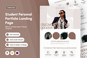 Stylora Fashion Sales Agent Landing, a Landing Page Template by trabaskriya (Thumbnail 1 of 5)