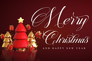 Christmas Calligraphy, a Script Font by Letterara (Thumbnail 8 of 15)