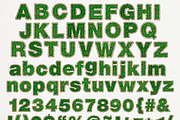 Grass Patch Alphabet, an Object Graphic by WhiteSpace Design Studio (Thumbnail 2 of 2)