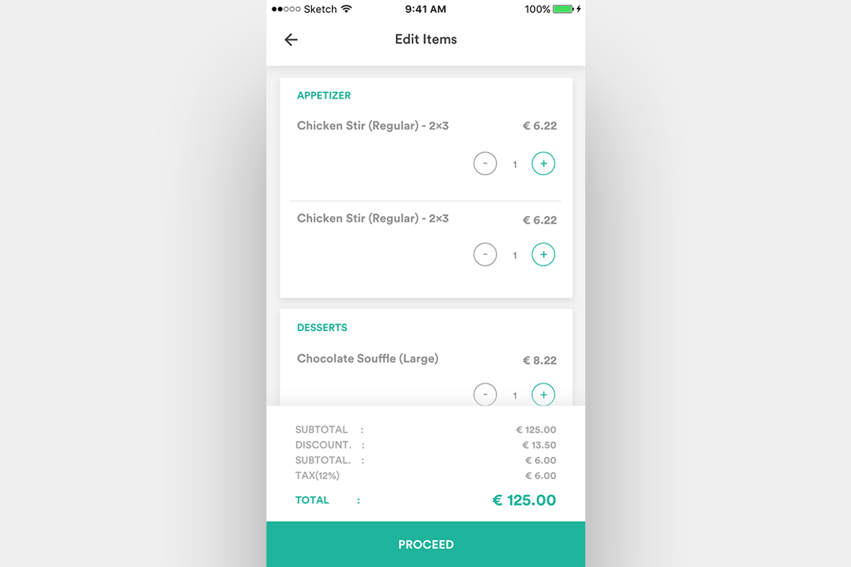 Complete iOS ui kit for delivery app, an UI Kit Template by Divanraj (Photo 8 of 29)