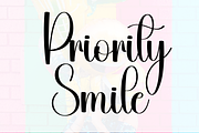 Lucky Smile, a Handwritten Font by InermediaSTUDIO (Thumbnail 7 of 8)