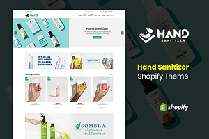 Hand Sanitizer Shopify Theme