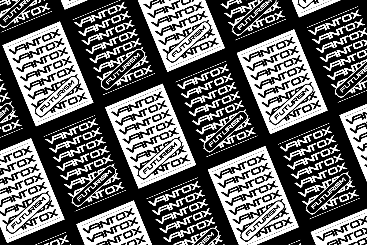 Vantox - Futuristic Display Font, a Sans Serif Font by Typeagle (Photo 8 of 10)