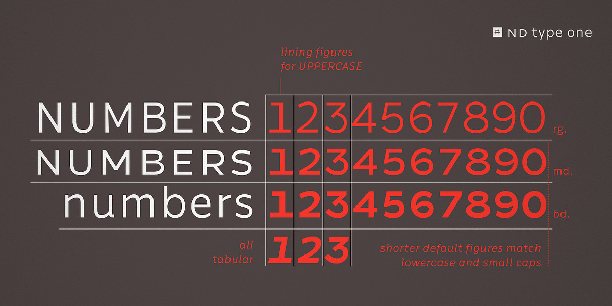 nd type one, a Sans Serif Font by Notdef Type (Photo 4 of 12)