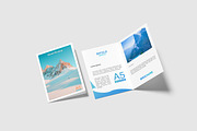 A5 Bifold Brochure Mockup, a Print Template by rahmatmoscae (Thumbnail 2 of 8)