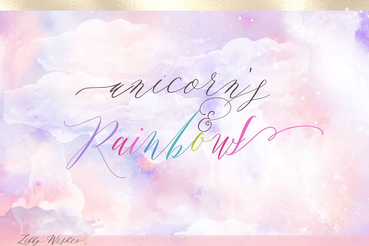 Unicorn Dreams clipart, an Illustration by Libby Wishes (Photo 11 of 11)