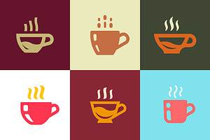 Coffee Cup Set Pattern