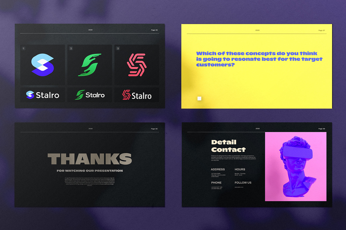Sweet | Logo Presentation Template, a Presentation Template by CreativeSoup.io (Photo 16 of 16)