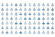 Festive Baubles Icons Pack, an Icon by Vector Portal (Thumbnail 2 of 5)