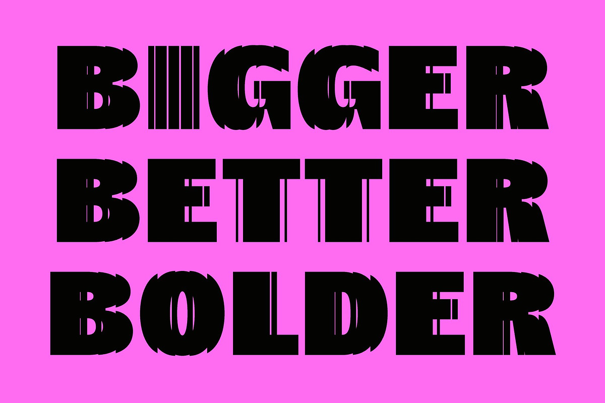 Carlone Refracted, a Sans Serif Font by Craft Supply Co. (Photo 3 of 8)