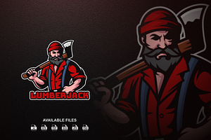 Lumberjack Logo, a Design Template by artchiles_design