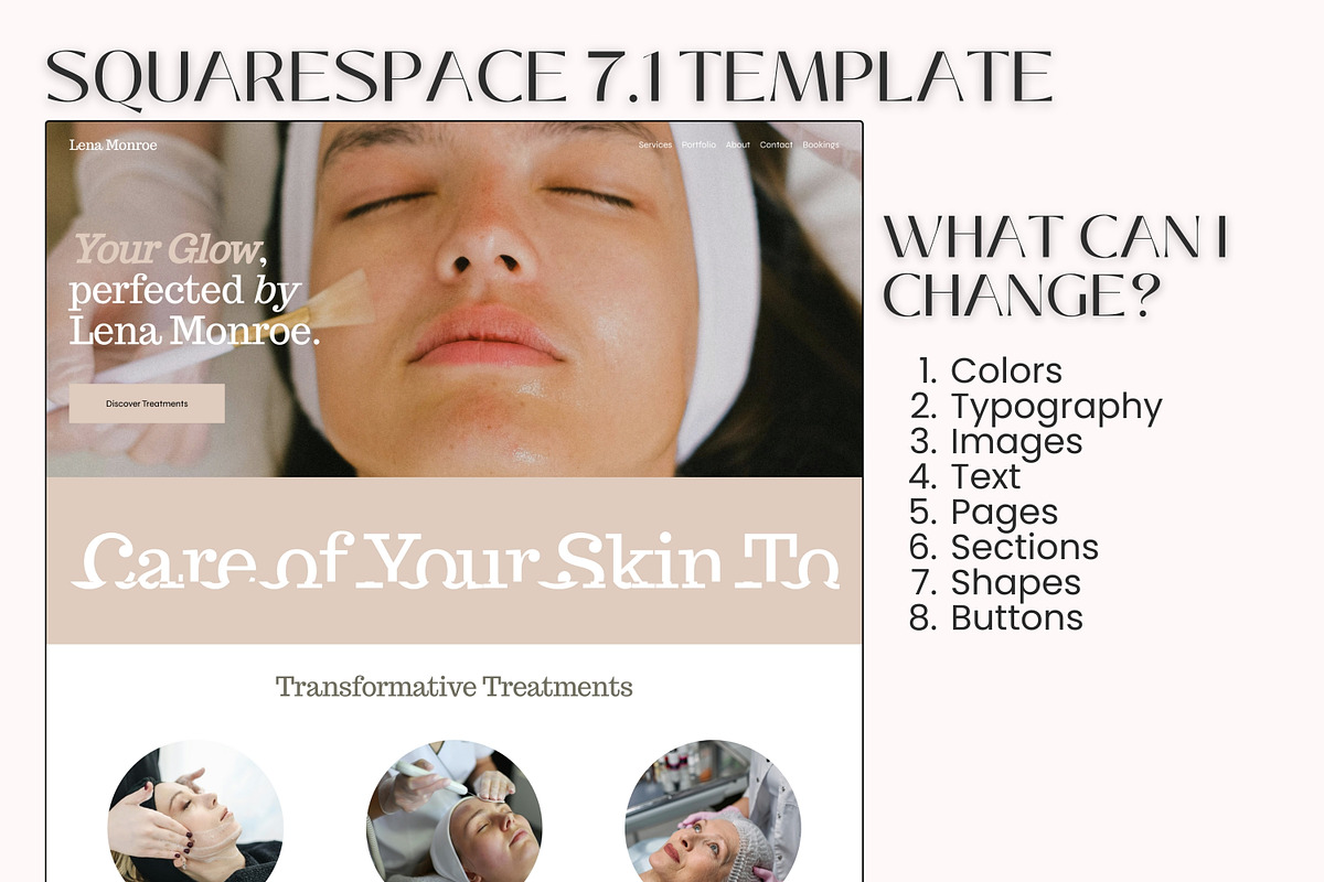 Squarespace 7.1 Website Template, a Squarespace Template by Lumina Alchemy (Photo 9 of 10)