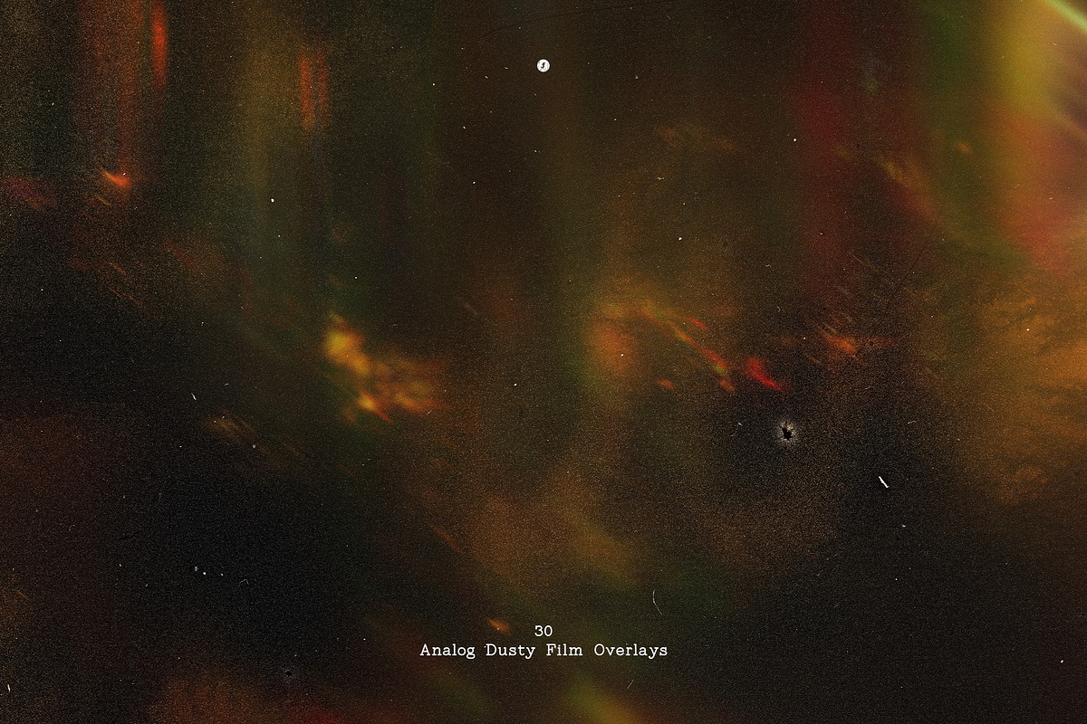 Analog Dusty Film Overlays, a Texture Graphic by Freezerondigital (Photo 9 of 19)
