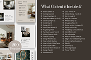 Interior Design Instagram Templates, a Social Media Template by Warmsoulgallery (Thumbnail 3 of 11)