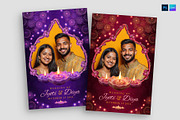 Indian Wedding / Diwali Flyer, a Stationery Template by BrandPacks (Thumbnail 1 of 5)