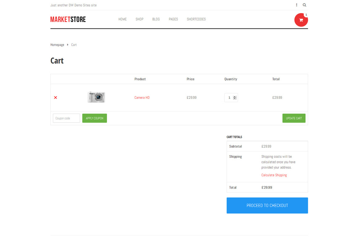 DW MarketStore - WP eCommerce Theme, a WordPress Template by DesignWall (Photo 4 of 6)