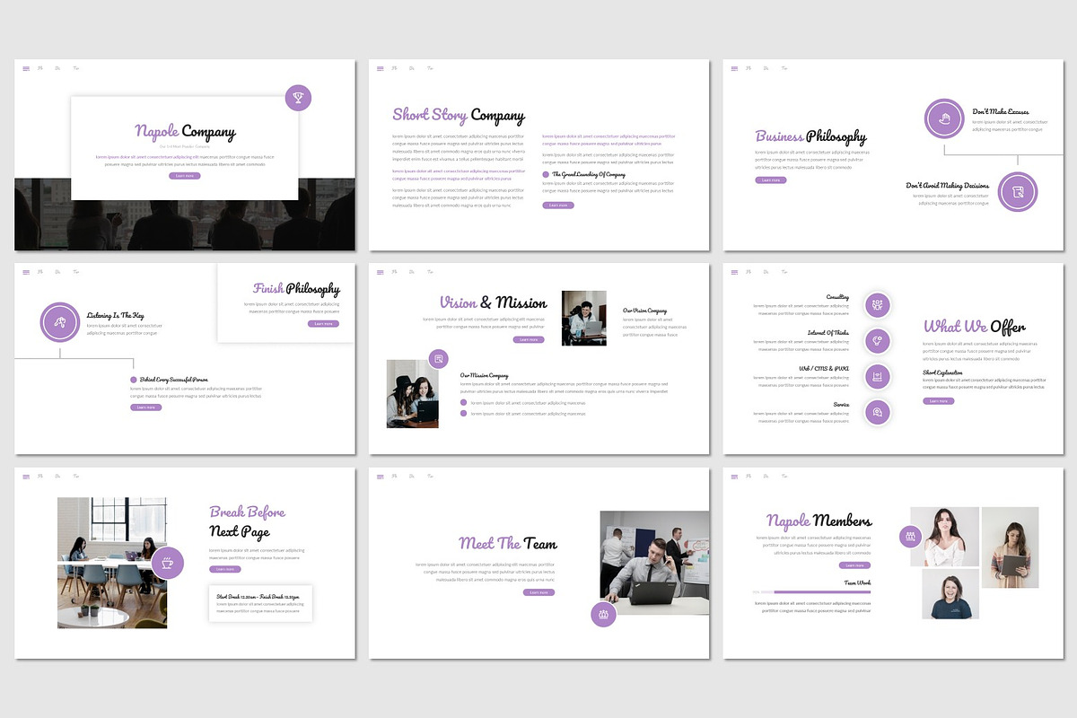 Napole - Powerpoint Template, a Presentation Template by inspirasign